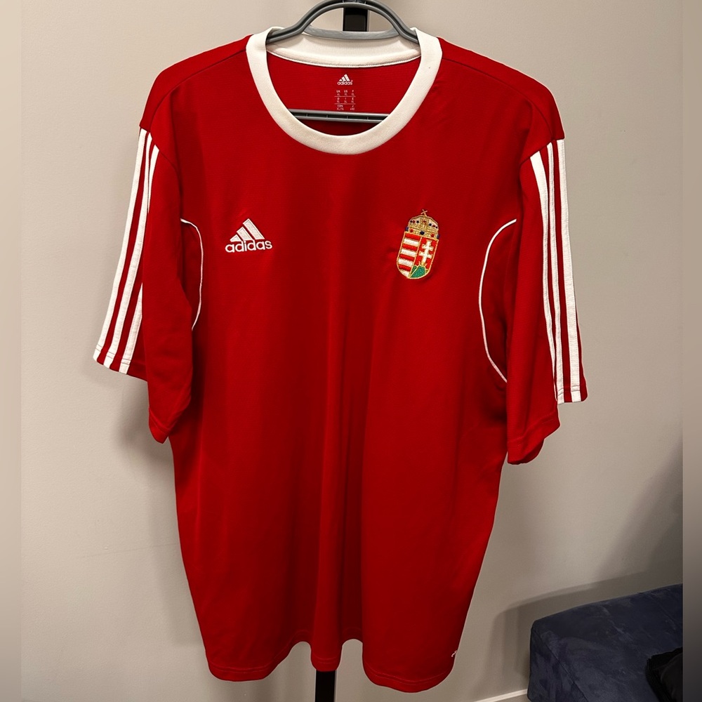 Adidas Hungary National Football Team Jersey
